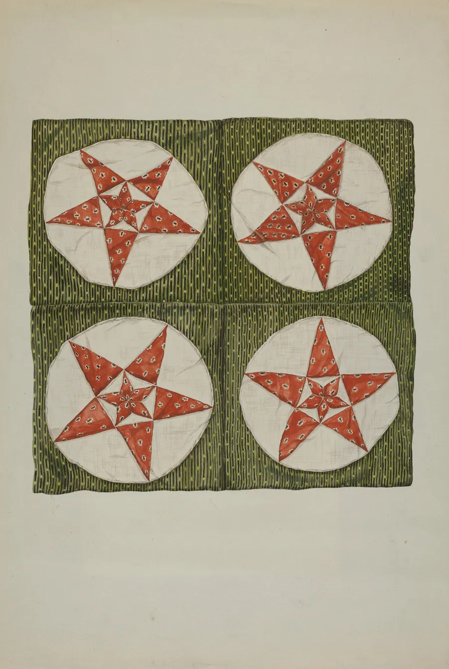 Quilt Blocks - Applique Star by American 20th Century