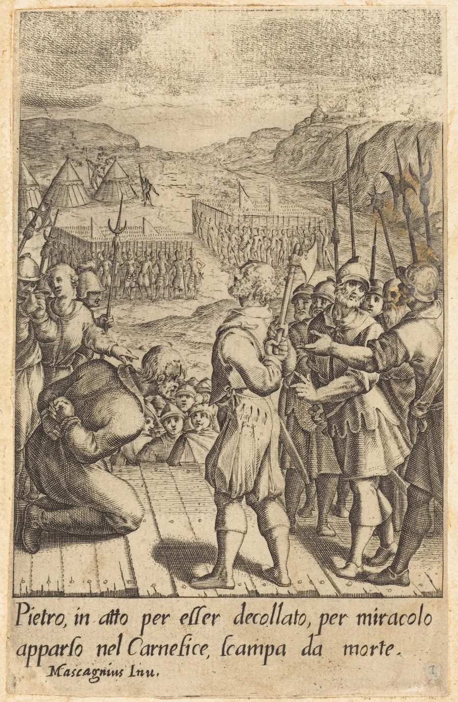 The Hangman by Jacques Callot