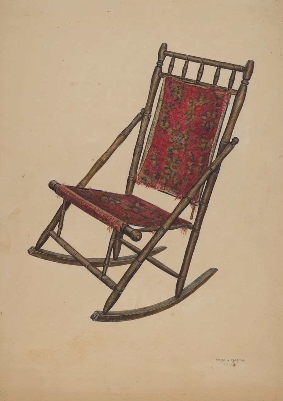 Rocking chair by Orison Daeda