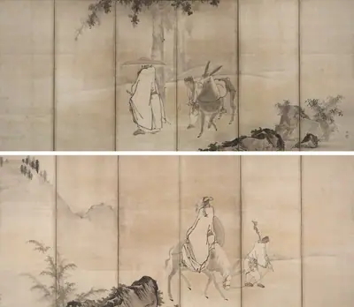 Su Shi (So Shoku) and Pan Lang (Han Rō)