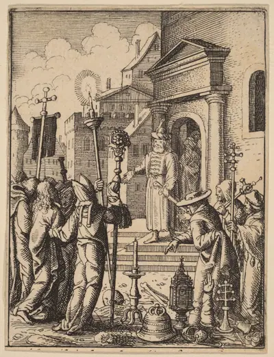 Jesus before Pilate