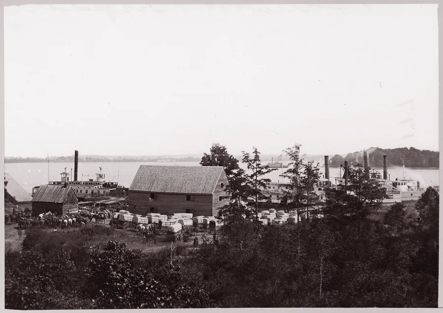 Washington. Harewood Hospital by Mathew B. Brady