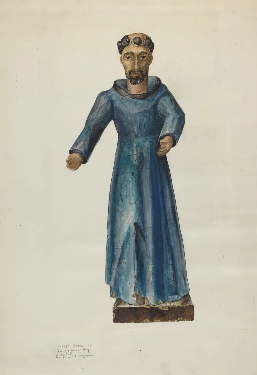 San Antonio de Padua, Santo bulto by Joseph Gross