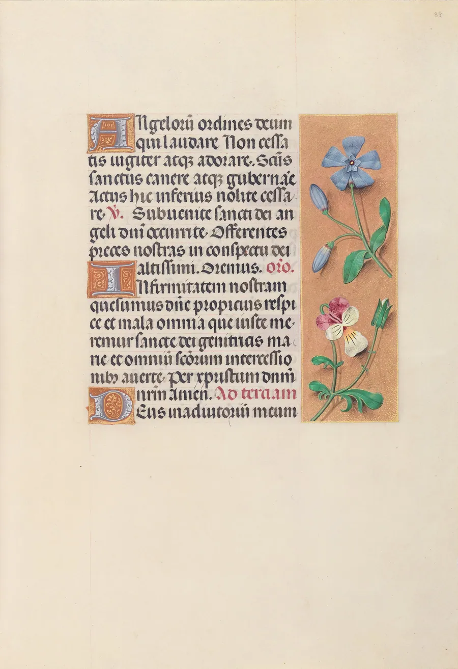 Hours of Queen Isabella the Catholic, Queen of Spain:  Fol. 39r by Master of the First Prayerbook of Maximillian