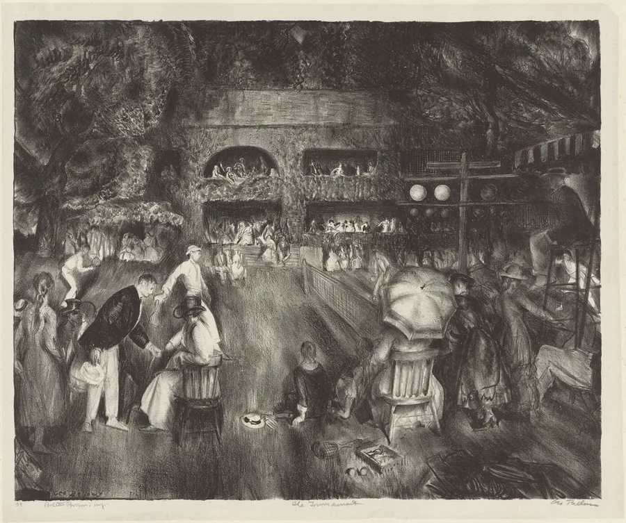 The Tournament by George Bellows