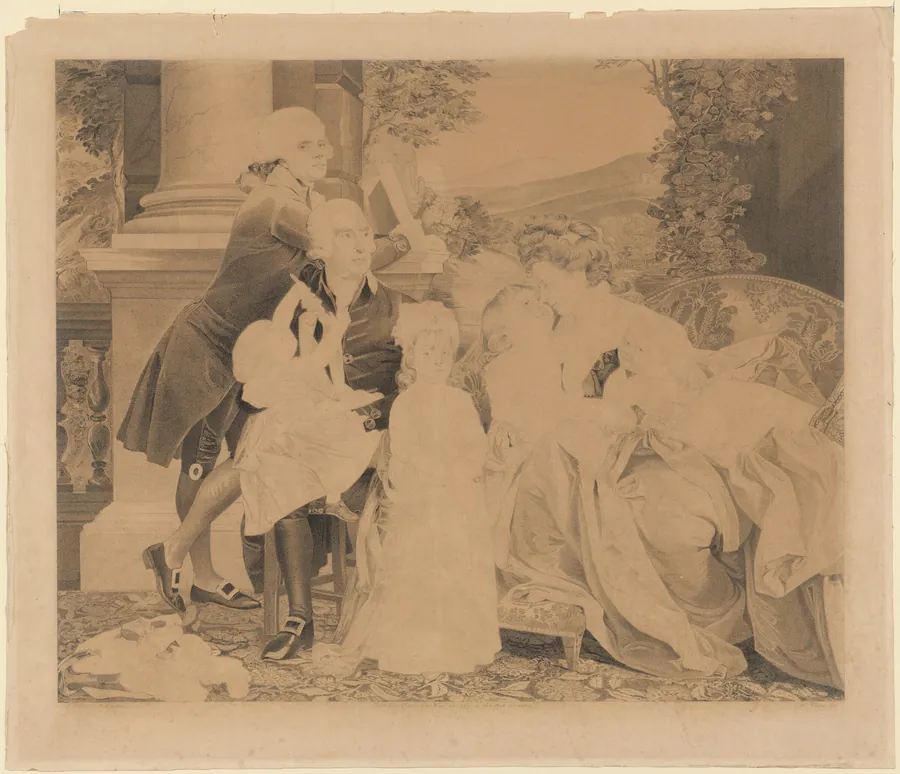 The Copley Family by Robert Thew