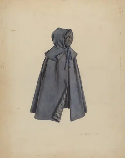 Shaker Doll's Cloak