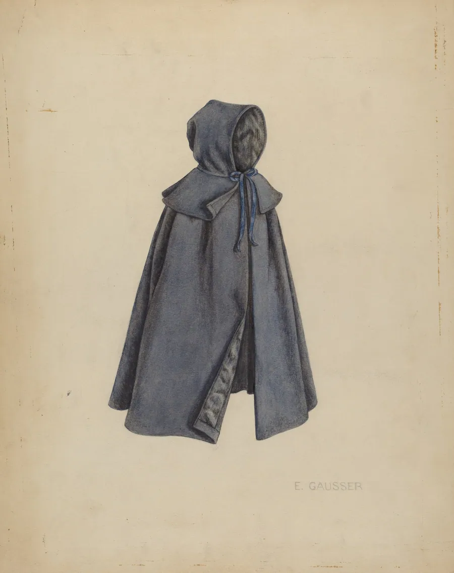 Shaker Doll's Cloak by Eleanor Gausser