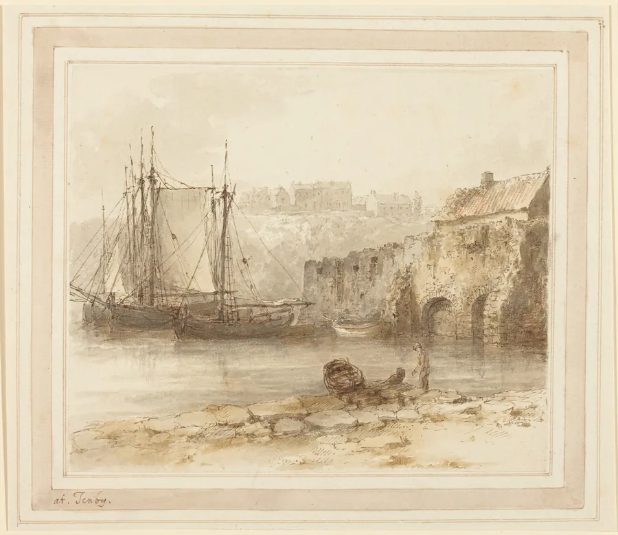 At Tenby by Heneage Finch, 4th Earl of Aylesford