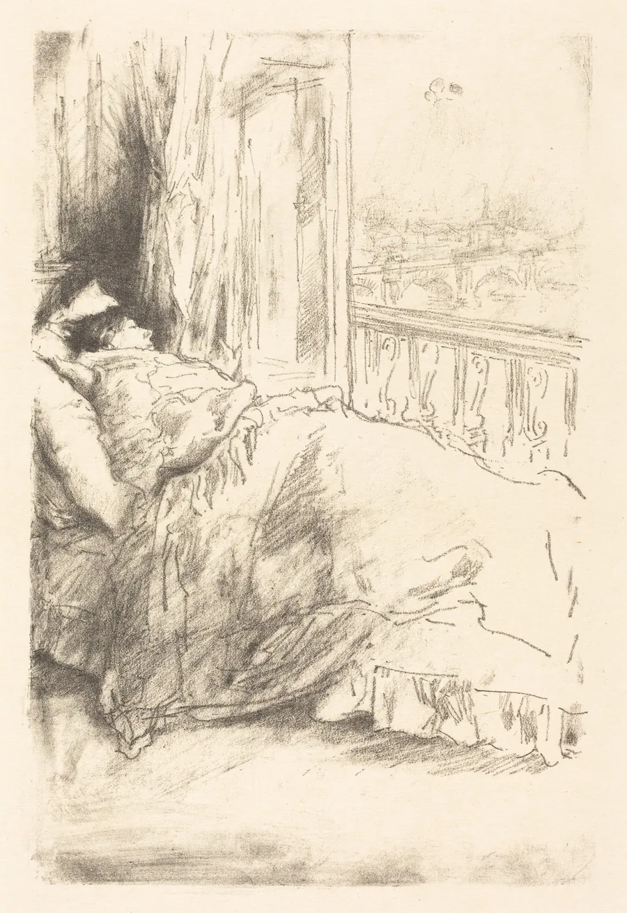 By the Balcony by James McNeill Whistler