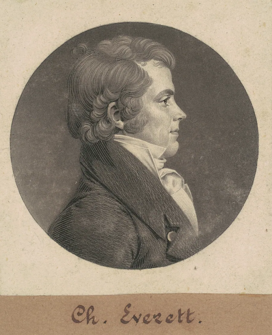 Charles Everett by Charles B. J. Févret de Saint-Mémin