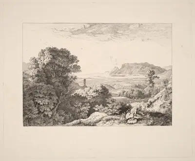 View of the Castle of Olevano