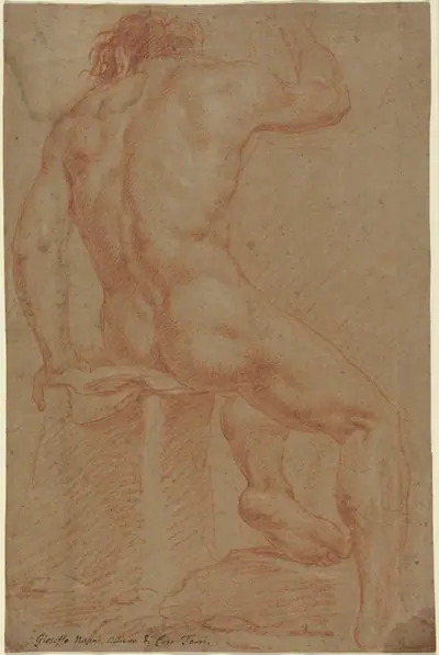 Nude Male Figure [recto]