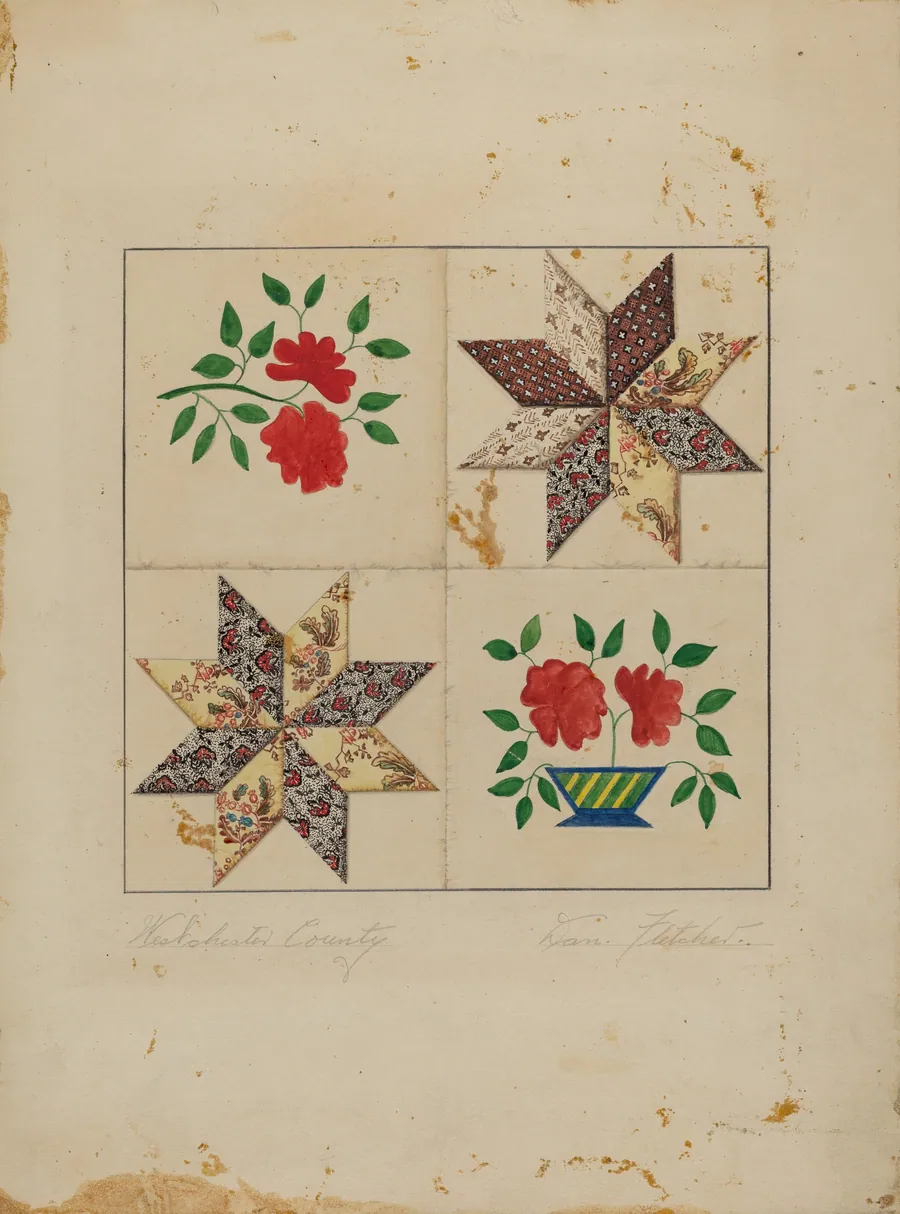Patchwork Quilt by Daniel Fletcher
