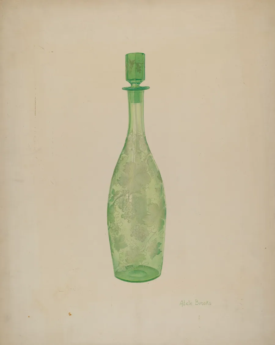 Liquor Bottle by Adele Brooks