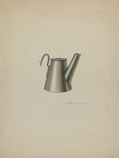 Miner's Oil Lamp