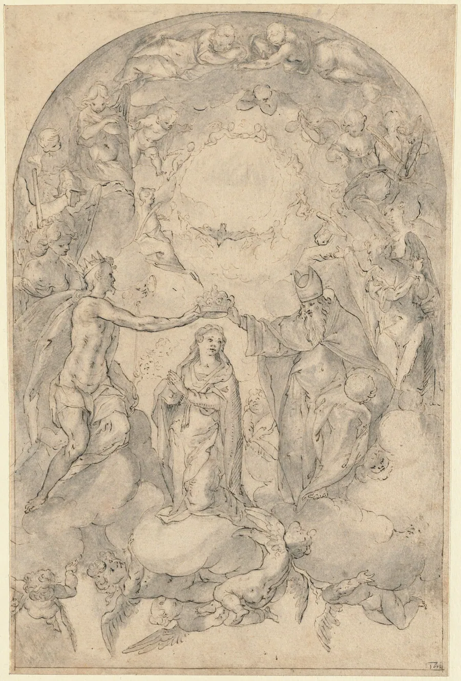 The Assumption and Coronation of the Virgin by Matthäus Gundelach