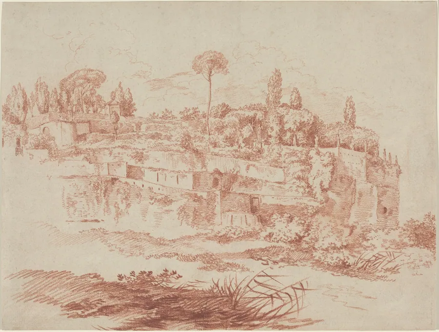 Gardens of the Villa Mattei by Jacques-François Amand