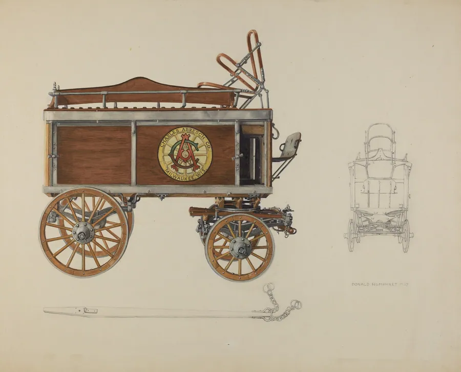 Bottler's Wagon by Donald Humphrey