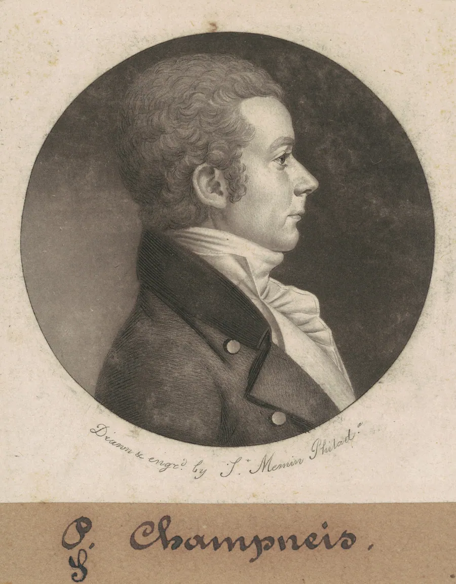 Champneis by Charles B. J. Févret de Saint-Mémin