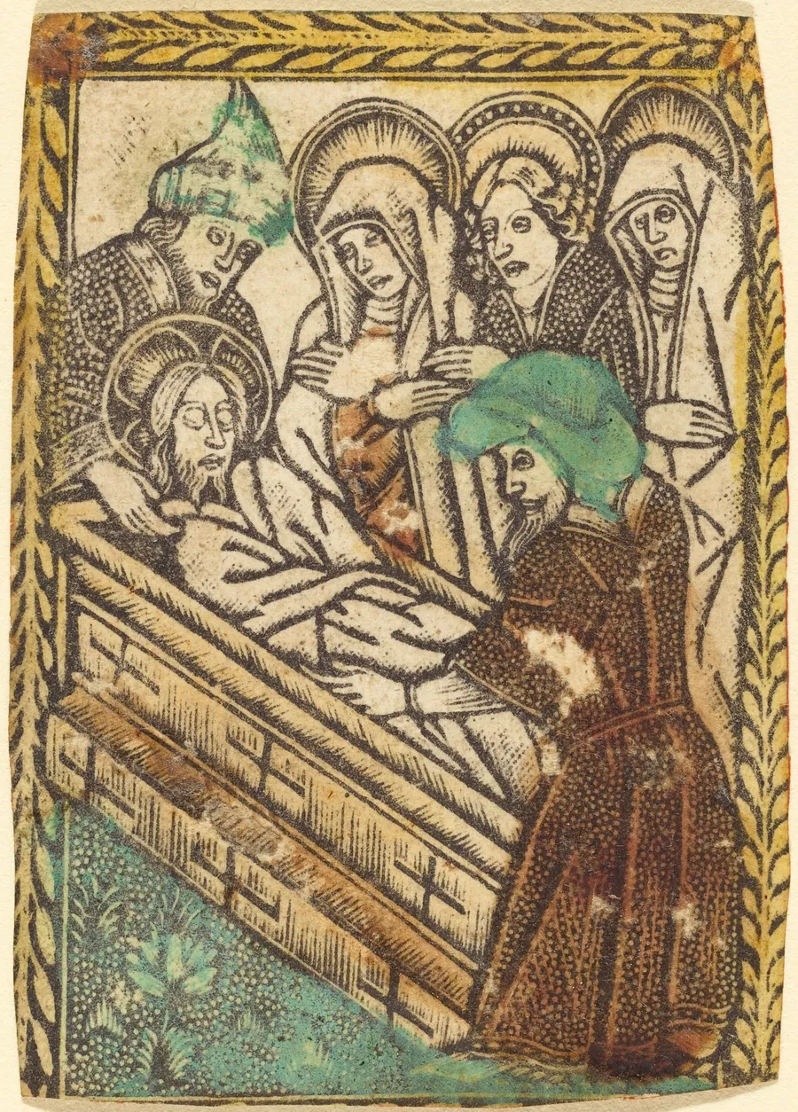 The Entombment by German 15th Century