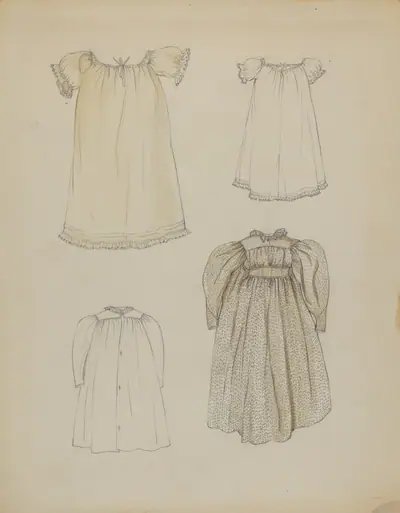 Doll's Dress and Shift