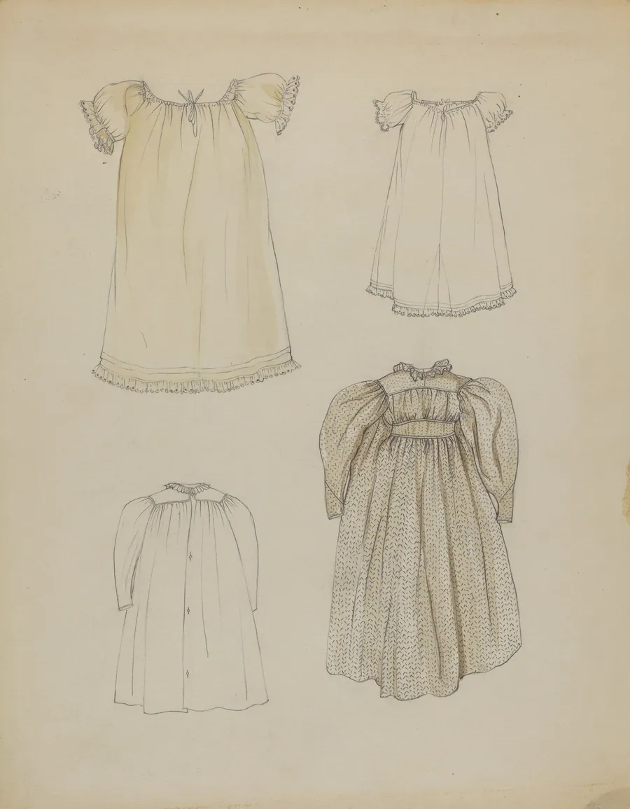 Doll's Dress and Shift by Rosalia Lane