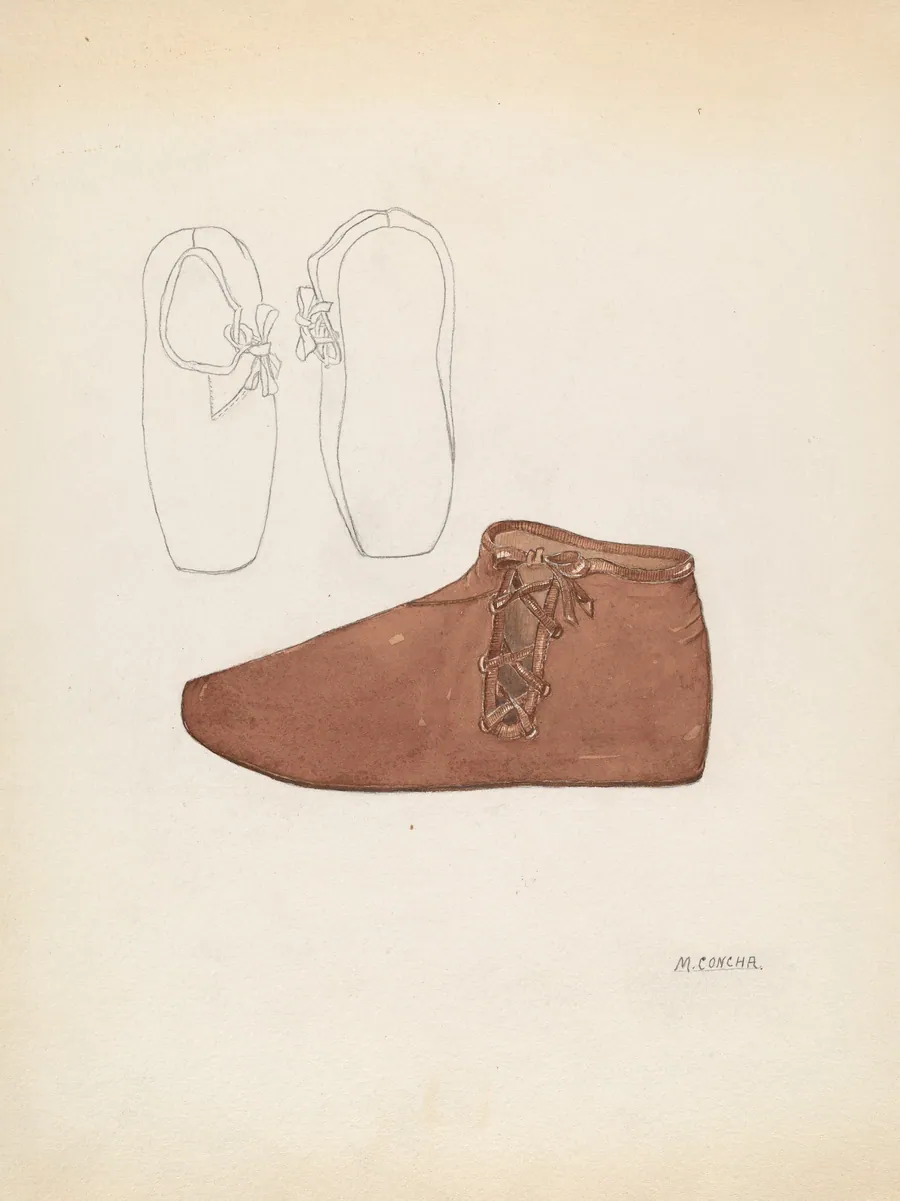 Child's Shoe by Margaret Concha