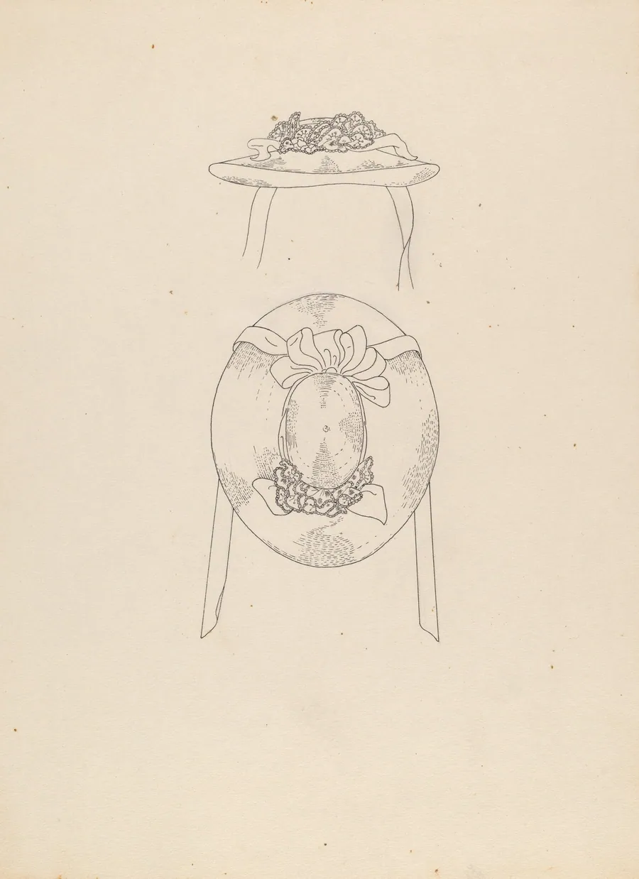Hat by Mae A. Clarke