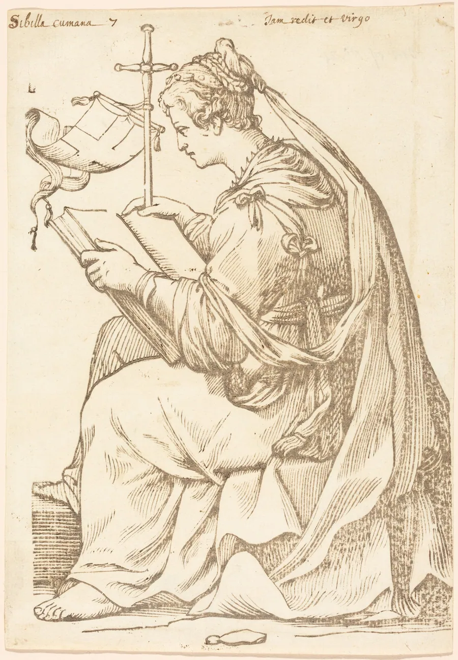 Sibylla Cumana by Paul Maupin
