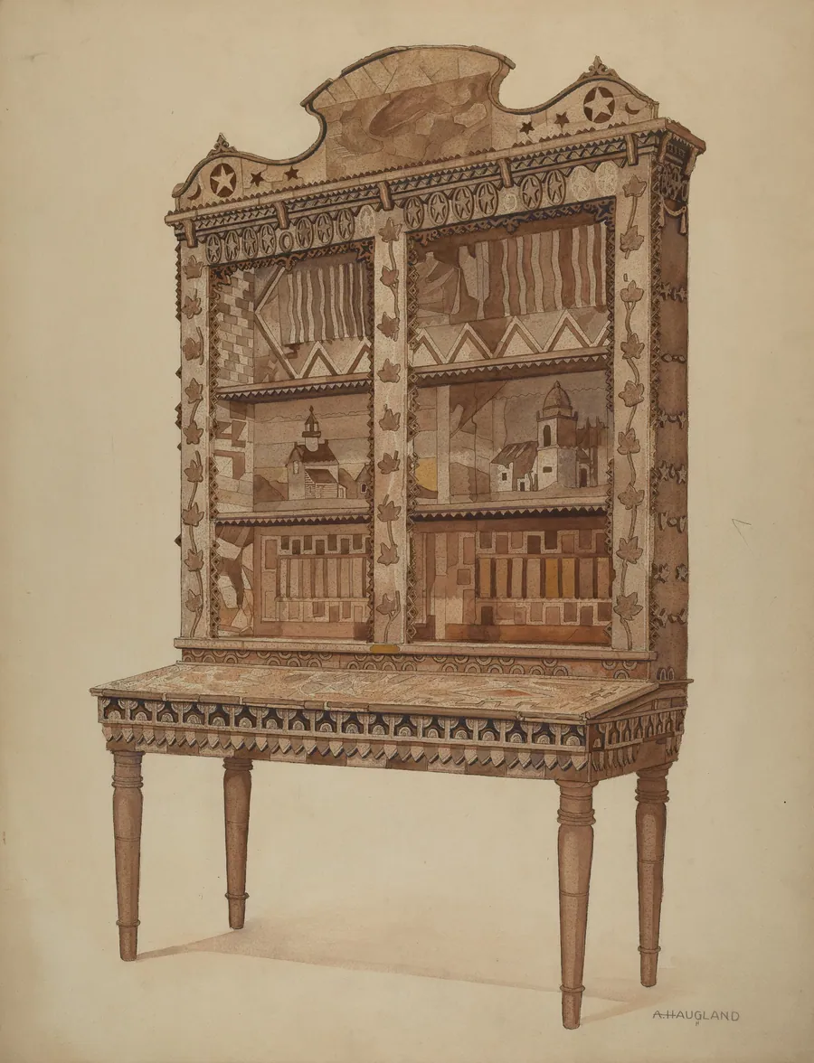 Whalebone Cabinet by Augustine Haugland