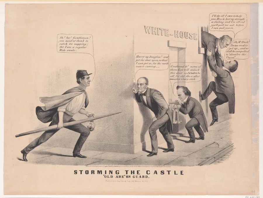 Storming the Castle – "Old "Abe" on Guard by Abraham Lincoln