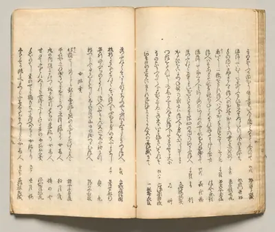 Spread Thirteen from Volume Seven of People of Japan in Light Verse (Kyōka)