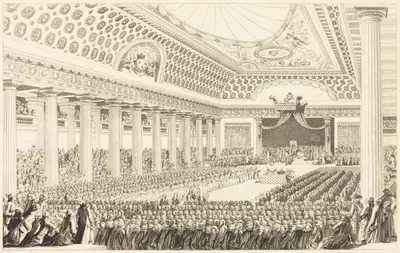 Ouverture des Etats-Généraux à Versailles, le 5 mars 1789