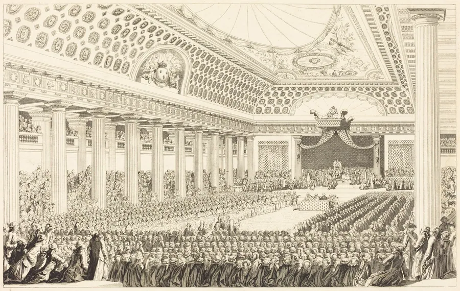 Ouverture des Etats-Généraux à Versailles, le 5 mars 1789 by Antoine-Jean Duclos