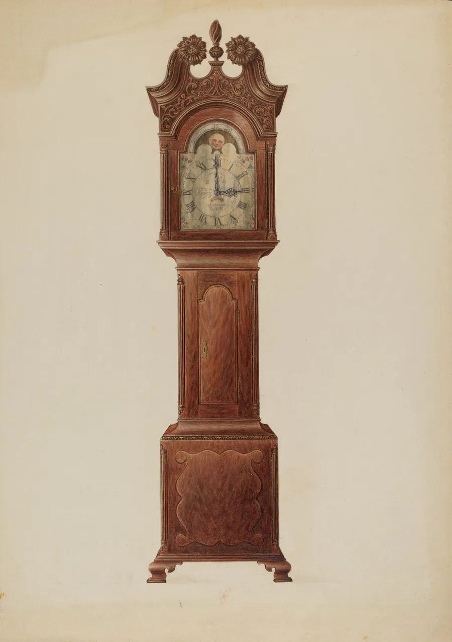 Tall Clock by Frank Wenger