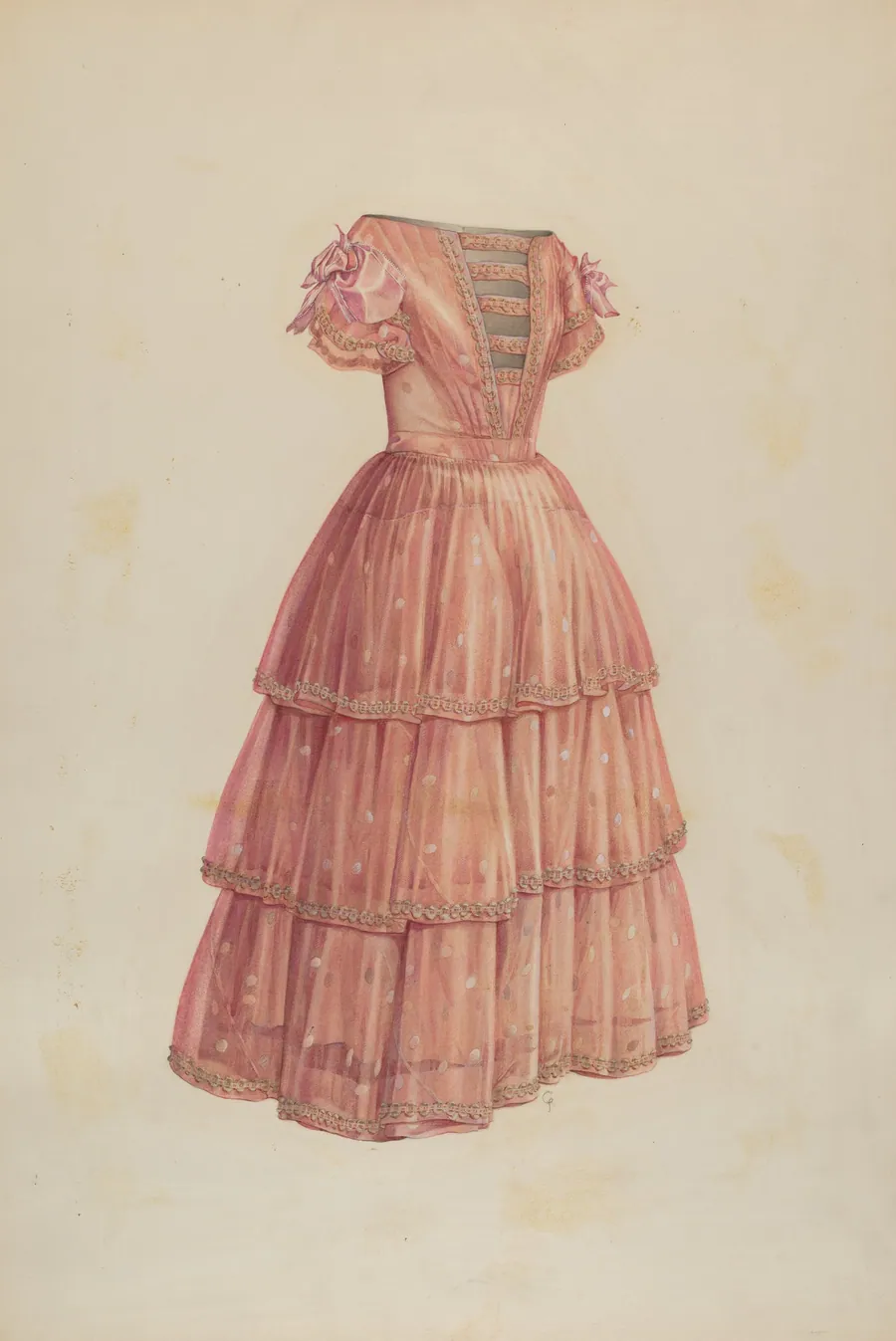 Girl's Dress by Winifred Gibbes