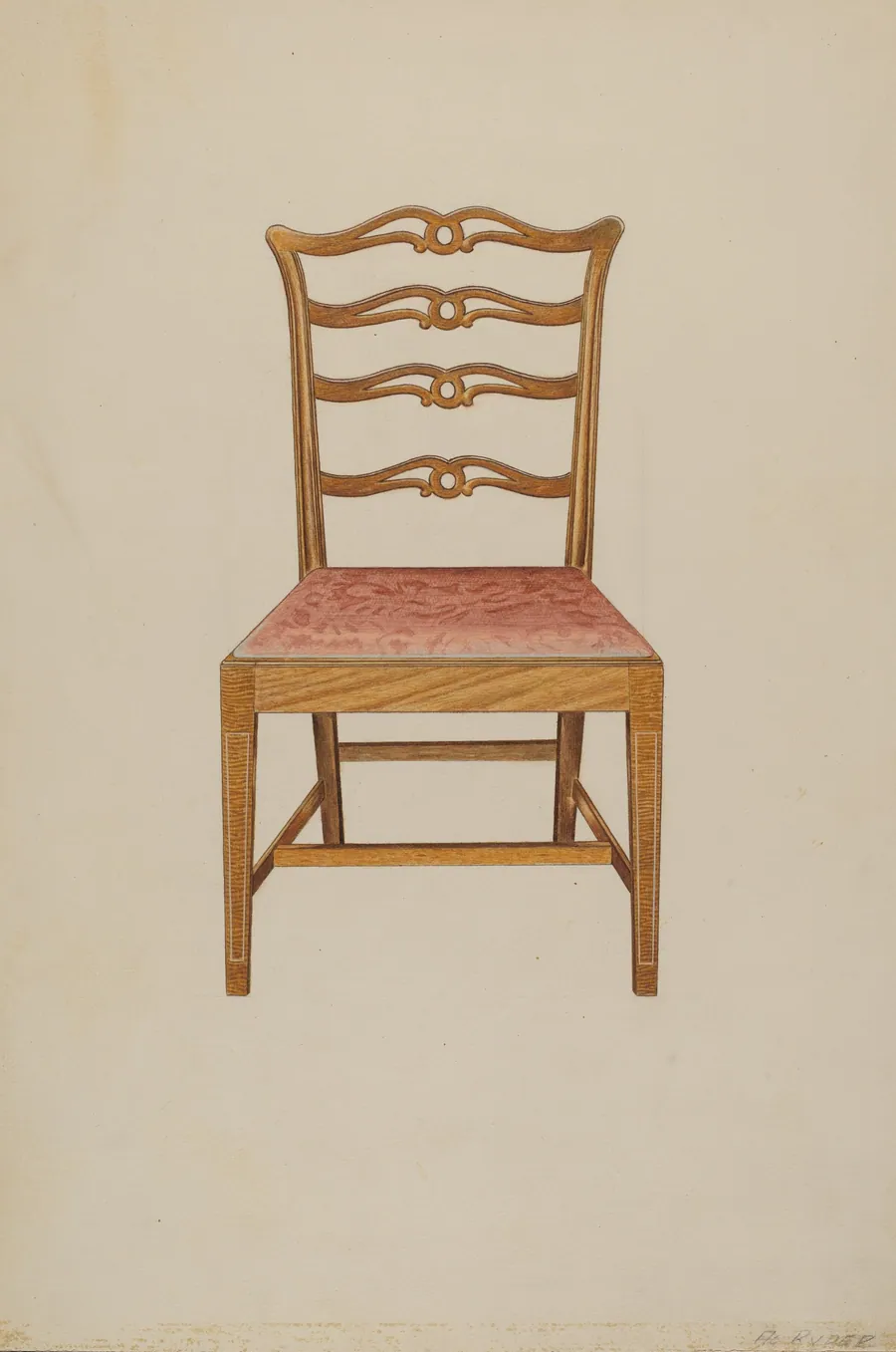 Ladderback Chair by Albert Ryder
