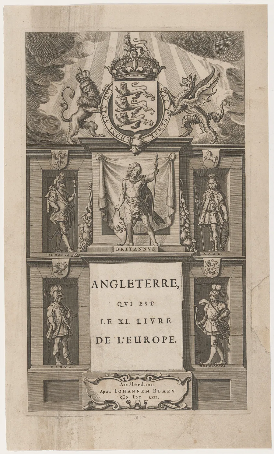 Title Page to Angleterre by Unknown 19th Century
