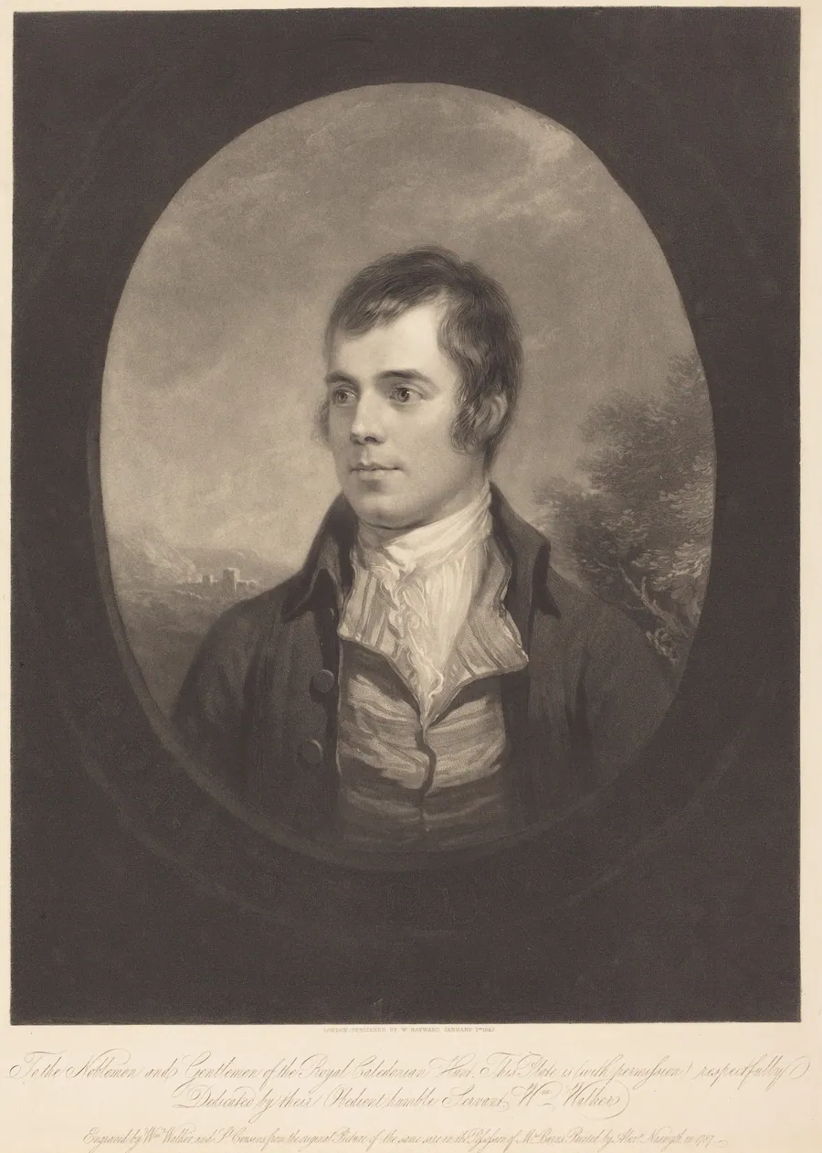 Robert Burns by Samuel Cousins