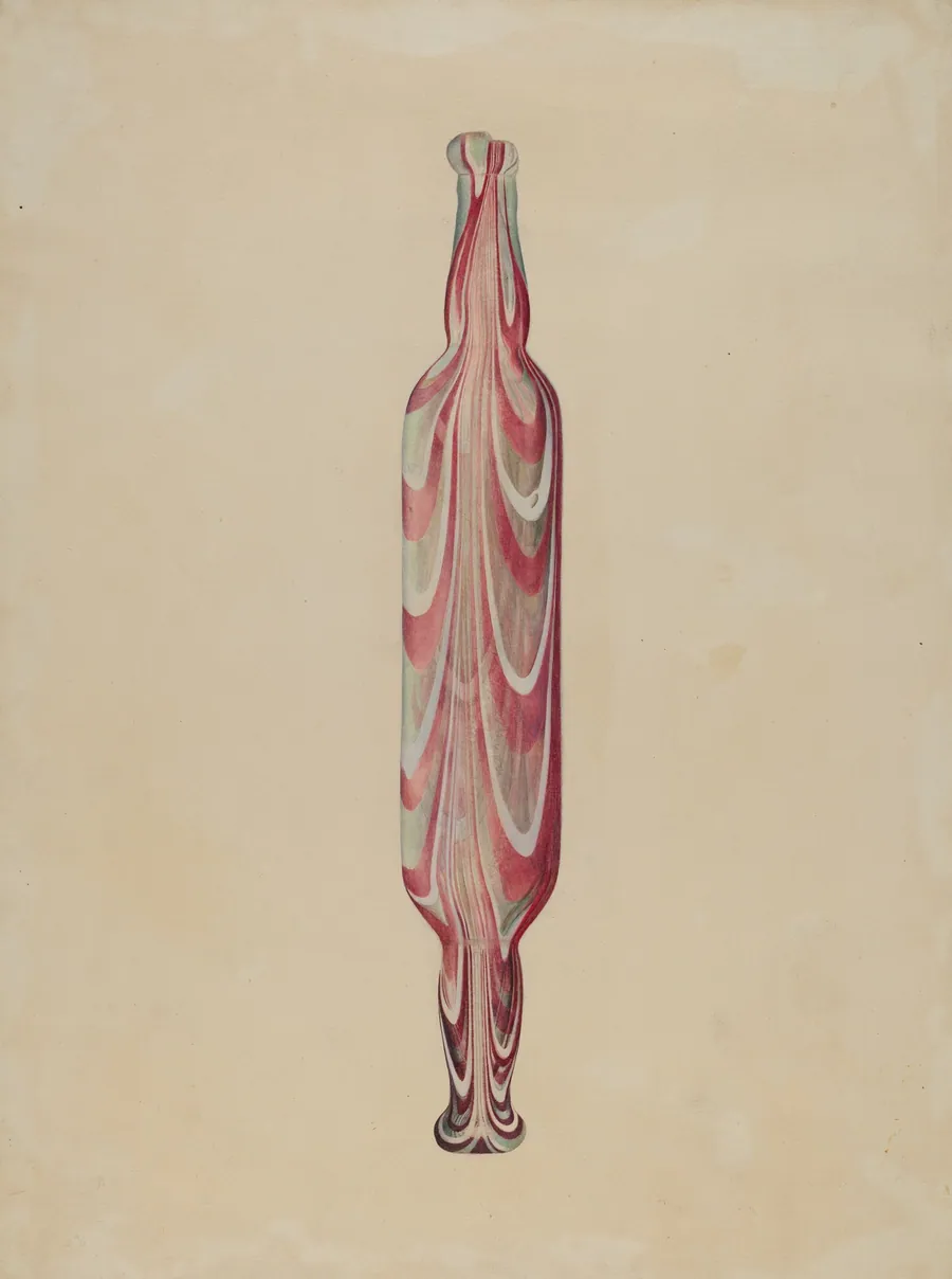Rolling Pin (Glass) by Donald Williams