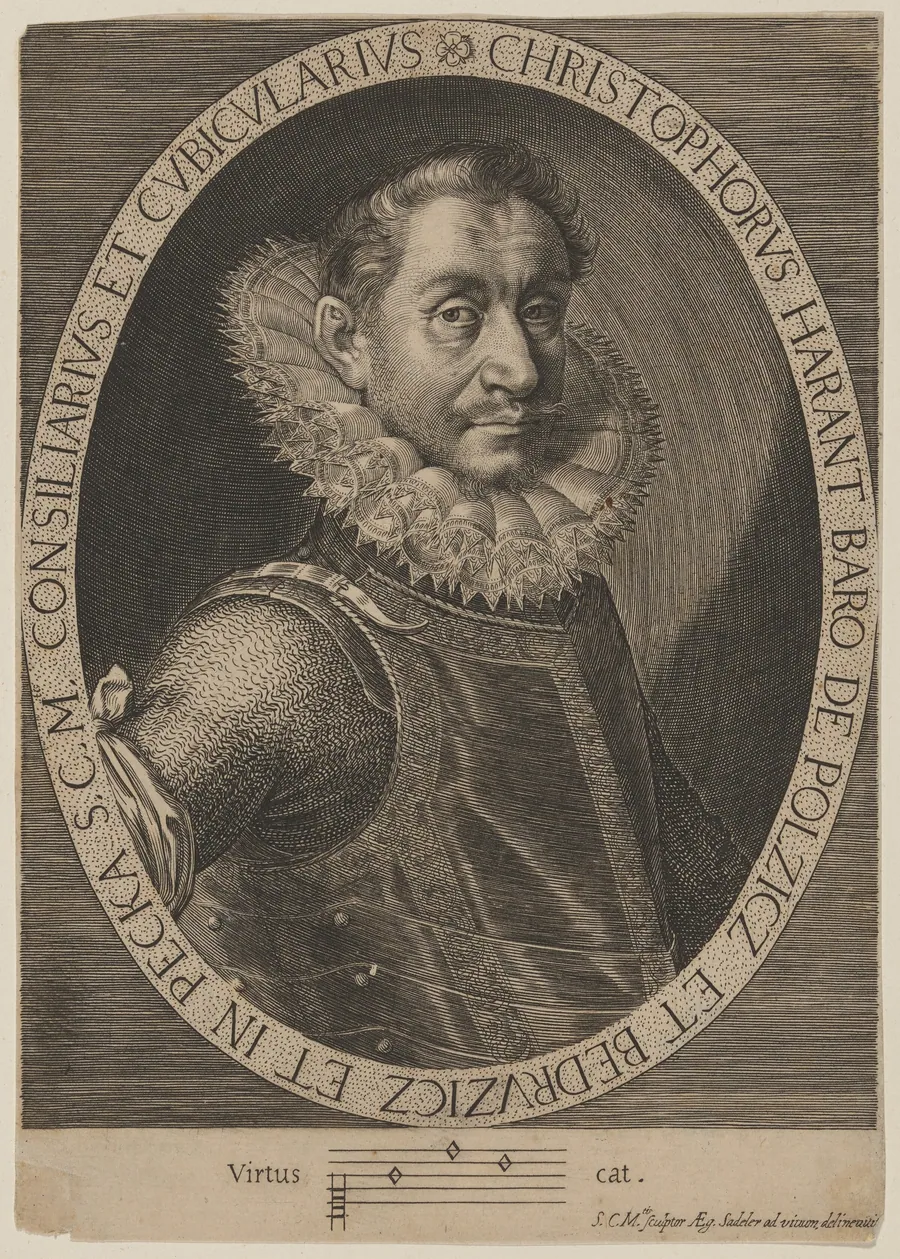 Christopher Harant by Aegidius Sadeler II