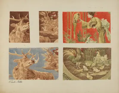 Four Textile Samples