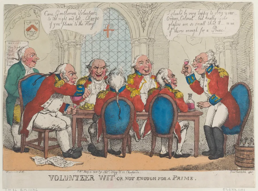 Volunteer Wit or Not Enough for a Prime by George Murgatroyd Woodward