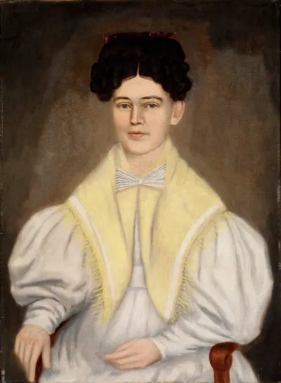Portrait of a Woman with a Shawl