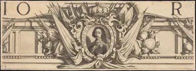 The Siege of La Rochelle [plate 2 of 16;  set comprises 1952.8.97-112]