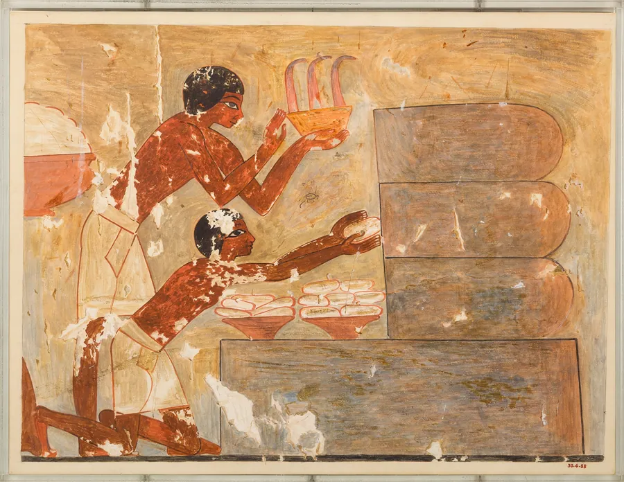 Gathering Honey, Tomb of Rekhmire by Nina de Garis Davies