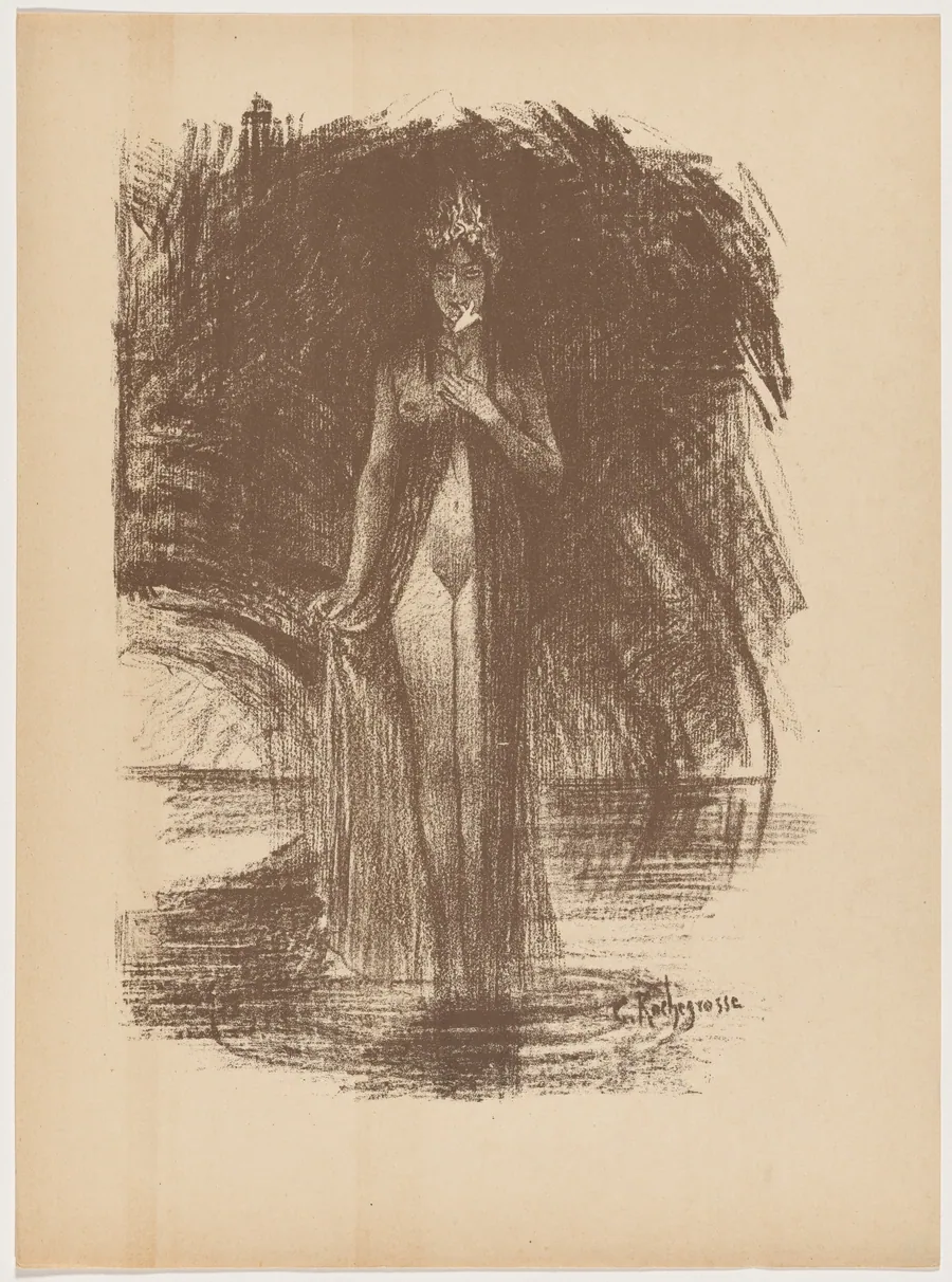 Apparition by Georges Rochegrosse