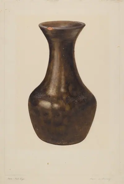 Crockery Flower Vase