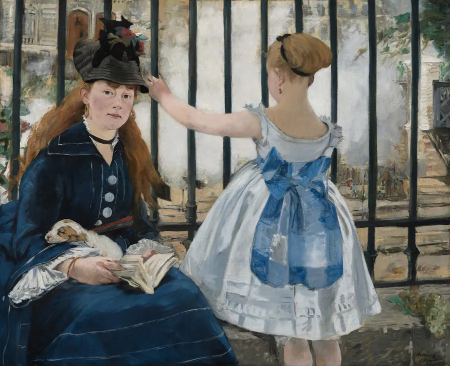 The Railway by Edouard Manet
